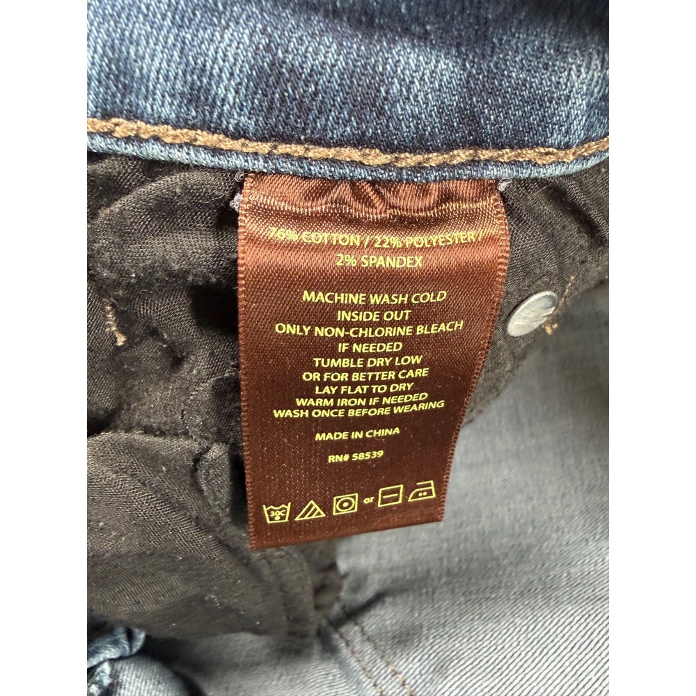 Kut From The Kloth Jeans Donna Skinny Ankle Step Fray Hem Denim Size 4 Boho Arts - Picture 11 of 15